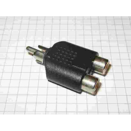 ADATTATORE SPINA RCA/2 PR. RCA