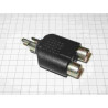 ADATTATORE SPINA RCA/2 PR. RCA