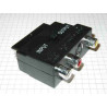 ADATTATORE SCART-3RCA+ SVHS + SWITCH