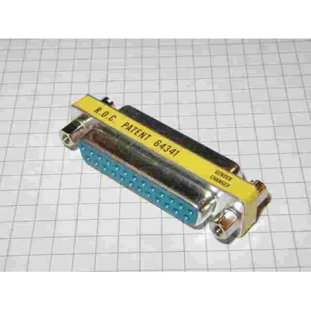 ADATTATORE SUB-D 25P F/F