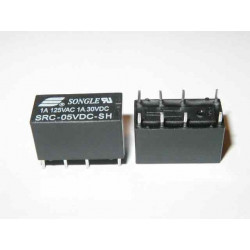SRS-24VDC-SL Relè per circuito stampato 1 scambio-1A 24Vdc