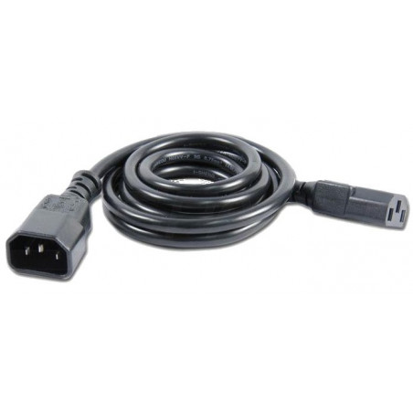 PROLUNGA KRAUN ALIMENT. IEC C14/C13 M/F 1,8MT
