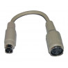 ADATTATORE 6PM DIN 5PF 15cm.