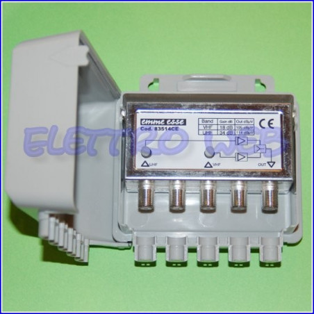 AMPL. PALO VHF 18DB + UHF 34DB