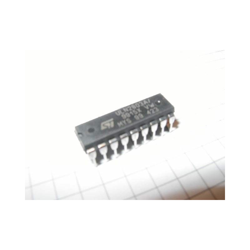 thumbnail image 2 of 5pcs STMicroelectronics ULN2803A Darlington Transistor Array – NPN, DIP-18, New 2 of 6