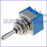 DEVIATORE MINIATURA A LEVA 2 VIE ON-OFF-ON