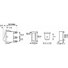 Interruttore a bascula ON - OFF