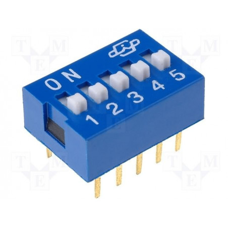 DIP SWITCH 5 POLI DIL