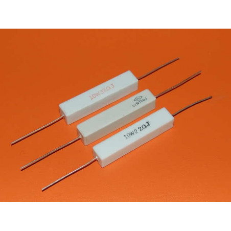 Resistenza ceramica 2,2 Ohm 10w 5%