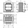 TRAS. 230V / 2x12V  -  4VA