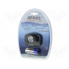 TORCIA DA CASCO A 5 LED NERO