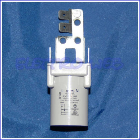 Filtro Antidisturbo 0.1MF + 2x27pF + 1MOhm