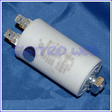 Condensatore 10uF 450VAC Lavatrice - Lavastoviglie