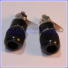 BOCCOLA DA PANNELLO diametro 4mm NERA (conf. 2 pezzi)