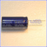Condensatori Elettrolitici 100uF 400V 18x36.5mm Passo 7mm 85°