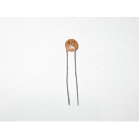 COND. CERAMICO 470pF 50VDC Y5P