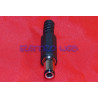 PLUG DC ALIMENTAZIONE diametro esterno 6.3mm - interno 3.1mm - lunghezza 10mm