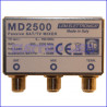MIX / DEMIX PASSIVO SATELLITE-TERRESTRE connettori a F - LEM MD2500 LTE READY