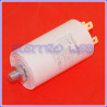 Condensatori di rifasamento - motore 10uF 450V. con attacco a faston. 34x61 mm