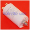 Condensatori di rifasamento - motore 6.3uF 450V. con attacco a faston. 34x61 mm