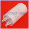 Condensatori di rifasamento - motore 6.3uF 450V. con attacco a faston. 34x61 mm