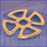 GRIGLIA DI RIDUZIONE PIANO COTTURA IN ACCIAIO 12.5 cm