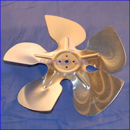Ventola ALLUMINIO di ricambio Frigorifero 230mm 25°