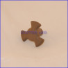 Trascinatore - supporto piatto microonde ORIGINALE DeLonghi - perno 7mm
