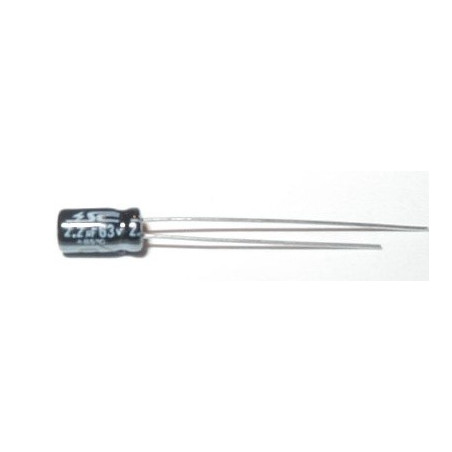 COND. ELET. 2,2uF 63V V. 4X7 P1,5