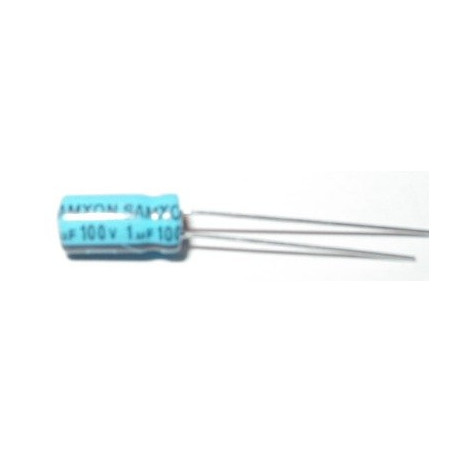 COND. ELET. 1uF 100V 5X11 P2