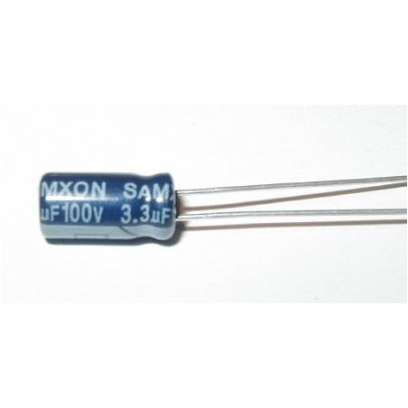 COND. ELET. 3,3uF 100V V. 5x11 P2.0