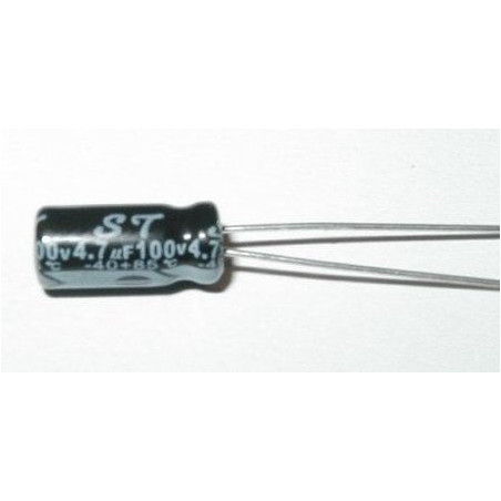COND. ELET. 4,7mF 100V 5X11 P2