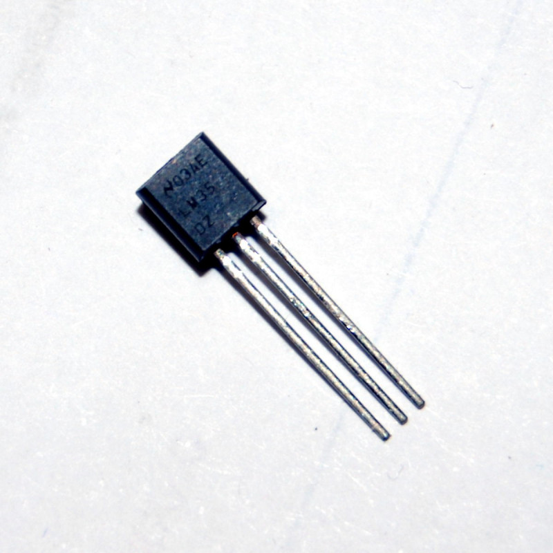 LM35DZ Sensore temperatura di precisione LM35 DZ  0° +100°