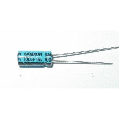 COND. ELET. 100uF 16V V. 5X11 P2