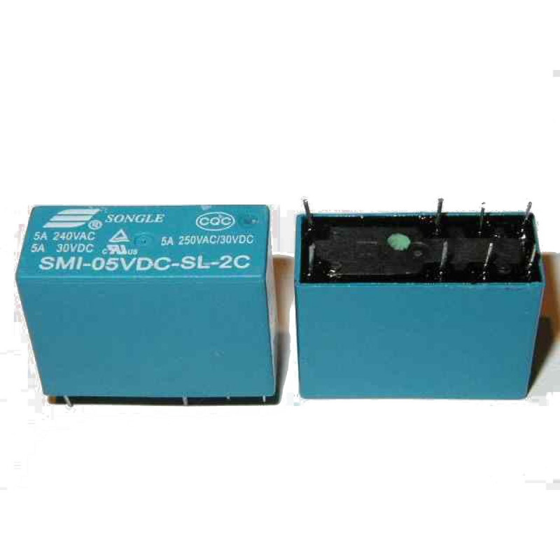 RELE 5Vdc 2 SCAMBIO SMI-05VDC-SL-2C