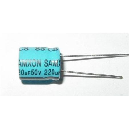 COND. ELET. 220uF 50V 10X12,5 P5