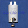 Condensatori di rifasamento - motore 8uF 450V. con attacco a faston. 34x61 mm