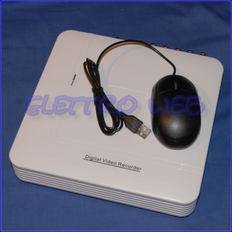 DVR 8 canali VIDEO digitale ibrido - REVOLUTION 4 NEW