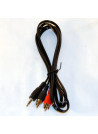 CAVO AUDIO STEREO JACK 3,5mm - 2 RCA - 1,5m