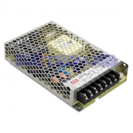 ALIMENTATORE Switching 12V 12.5A MEAN WELL