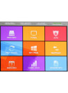 Videoregistratore digitale ibrido 4 canali audio-video - DVR 8004 H