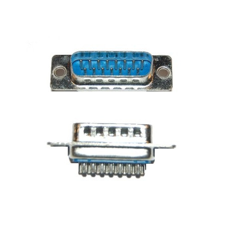 CONNETTORE SUB-D MASCHIO 15 POLI