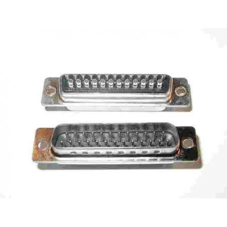 CONNETTORE SUB-D MASCHIO 25 POLI A SALDARE