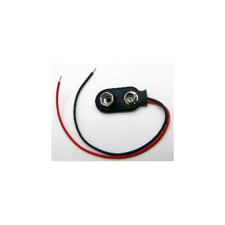 SNAP PER PILA 9VOLT - 9v connettore
