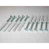 Tassello 6mm con vite - conf. 10 pezzi