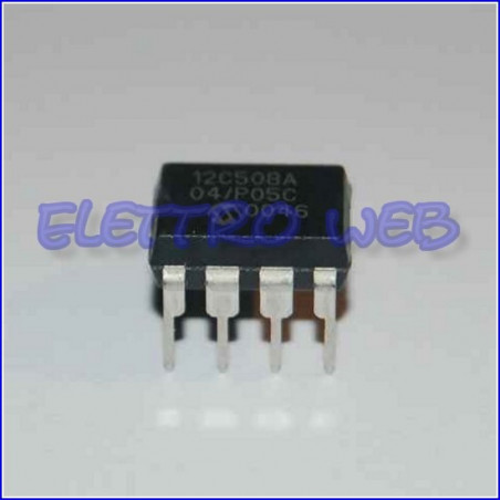 Microprocessore 12F508-I/P