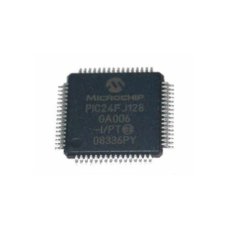 MICROPROCESSORE PIC24FJ128GA006-I/PT