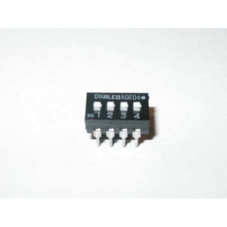 DIP SWITCH 4 POLI DIL