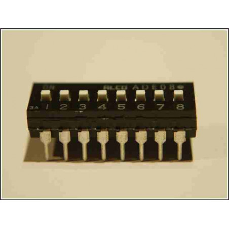 DIP SWITCH 8 POLI DIL