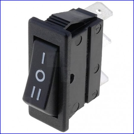 Interruttore a bascula ON - OFF - ON